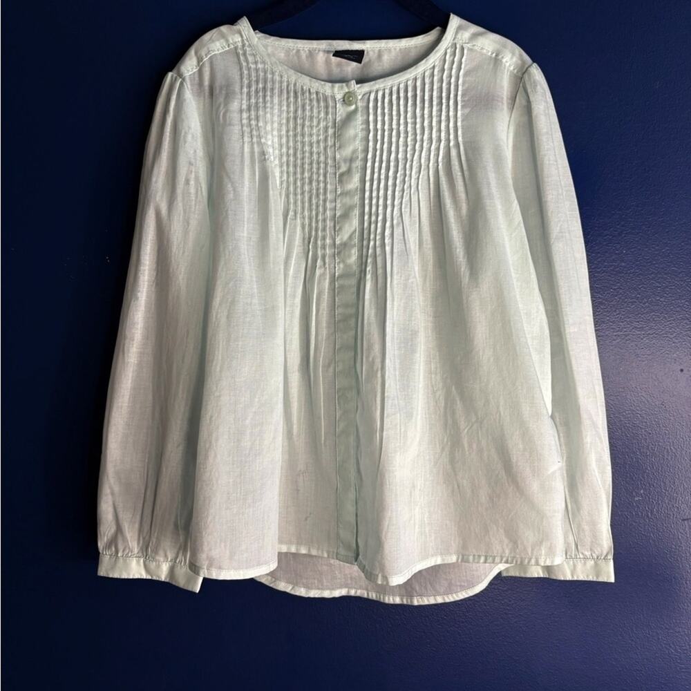 GAP Kids Soft Mint Blouse size S